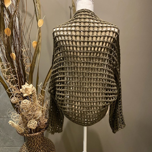 FREE PEOPLE trinity open knit shrug - Picture 12 of 16